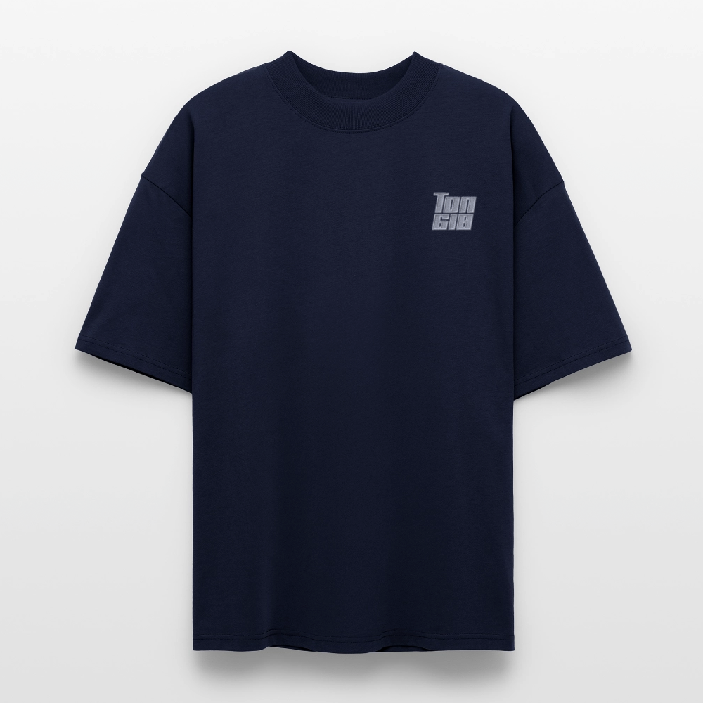 T-Shirt Oversized Unisex Organic - Navy Space - navy