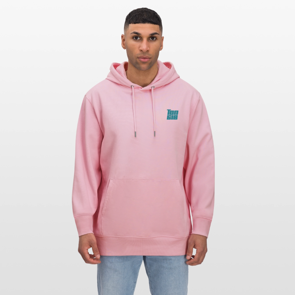 Hoodie CRUISER Unisex Organic - Pink Smoothy - cotton pink