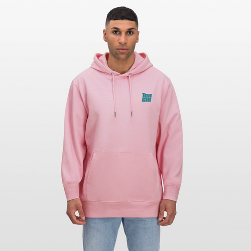 Hoodie CRUISER Unisex Organic - Pink Smoothy - cotton pink