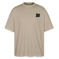 T-Shirt Oversized Unisex Organic - Dessert Storm - stone