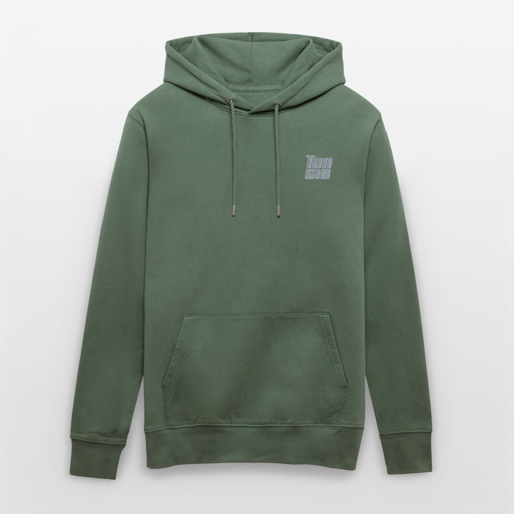 Hoodie CRUISER Unisex Organic - Lichen Green - cypress green