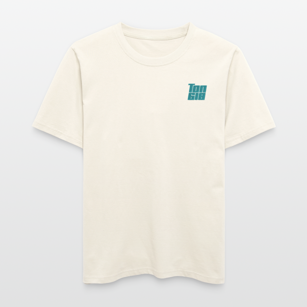 T-Shirt Regular Fit Unisex Organic - Natural White Türkis - natural white