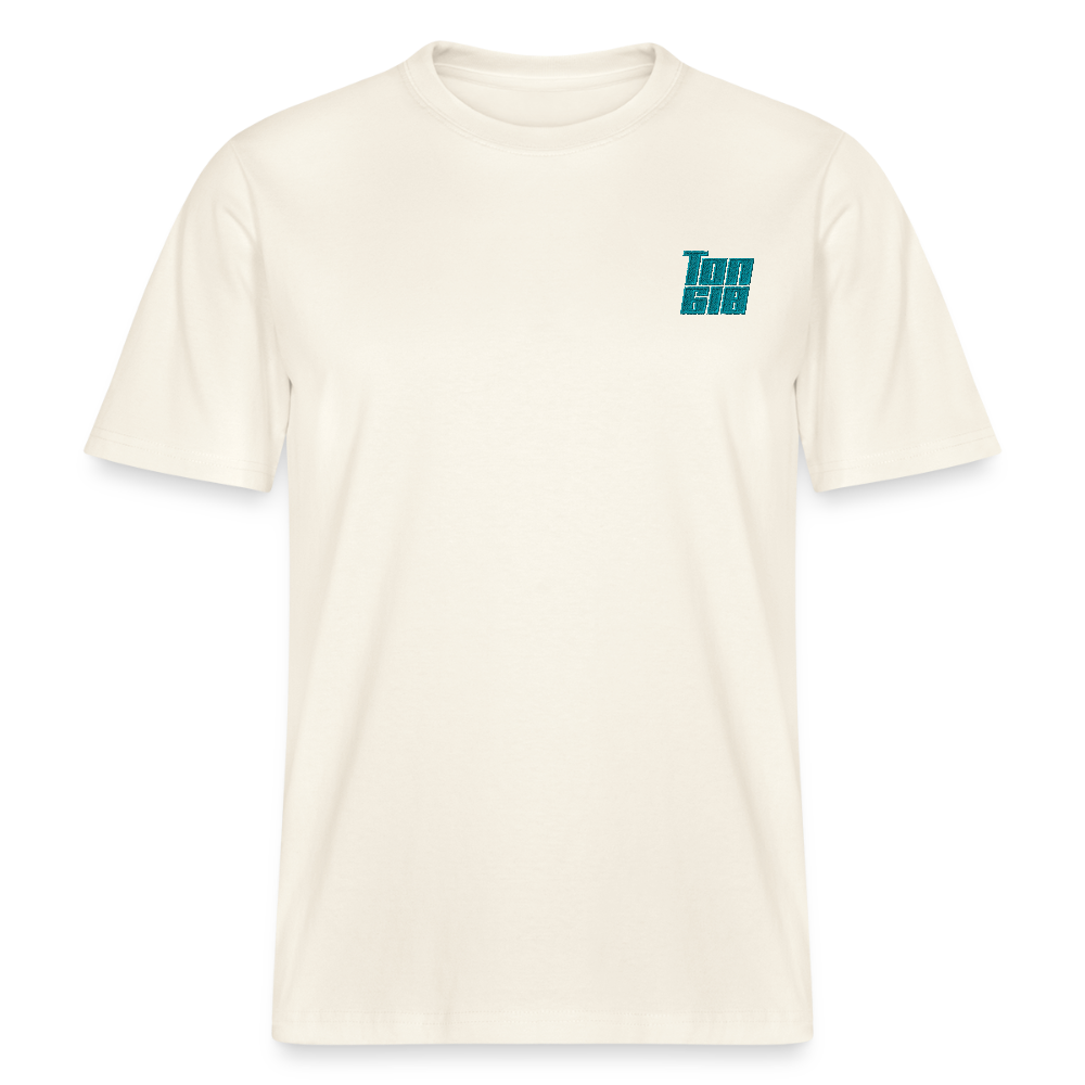 T-Shirt Regular Fit Unisex Organic - Natural White Türkis - natural white