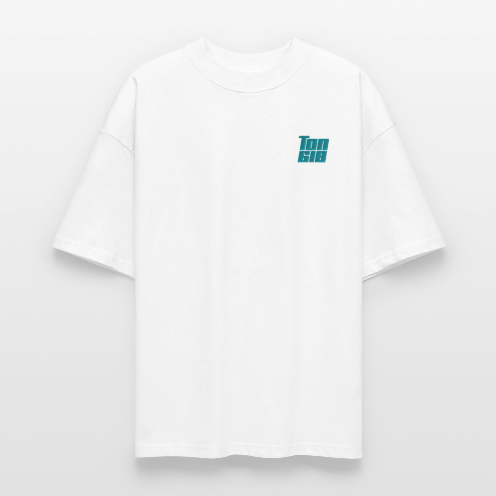 T-Shirt Oversized Unisex Organic - White Turkey - white