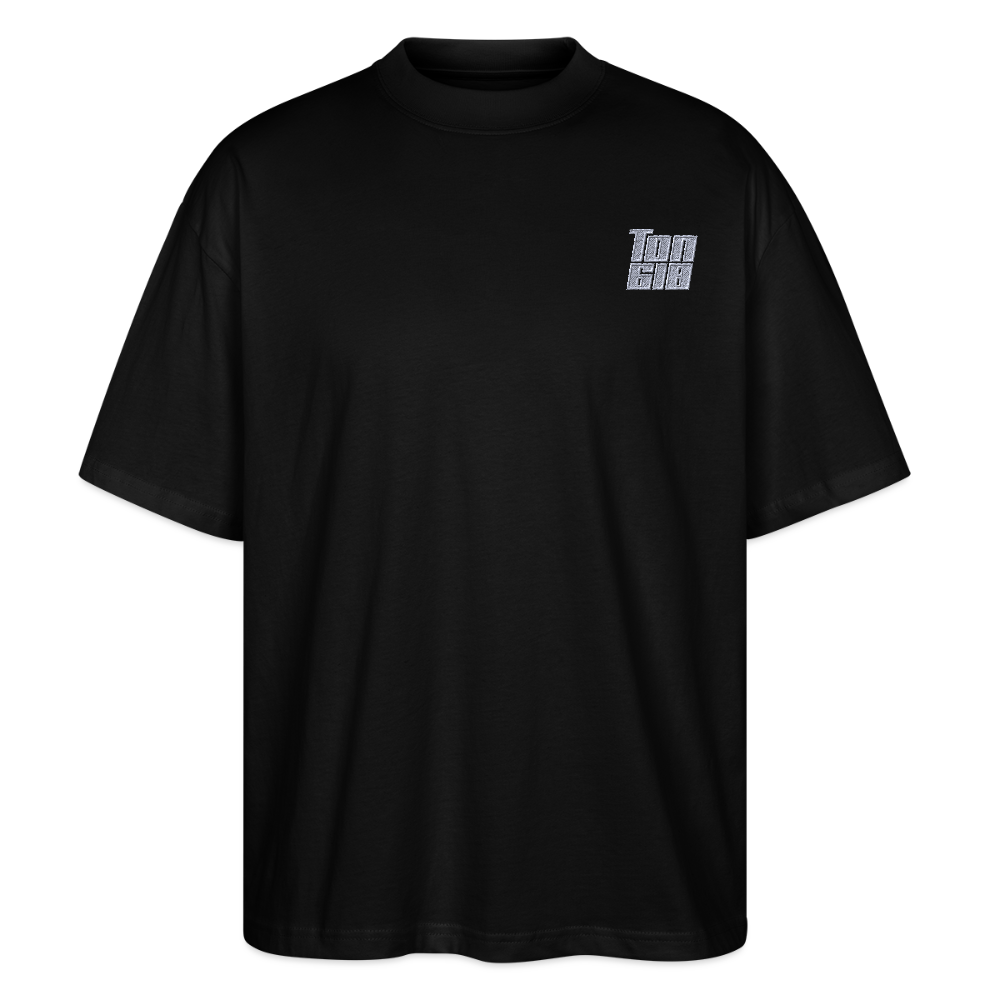 T-Shirt Oversized Unisex Organic - Dark Blaster - black