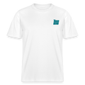 T-Shirt Regular Fit Unisex Organic - Bright White Türkis - white