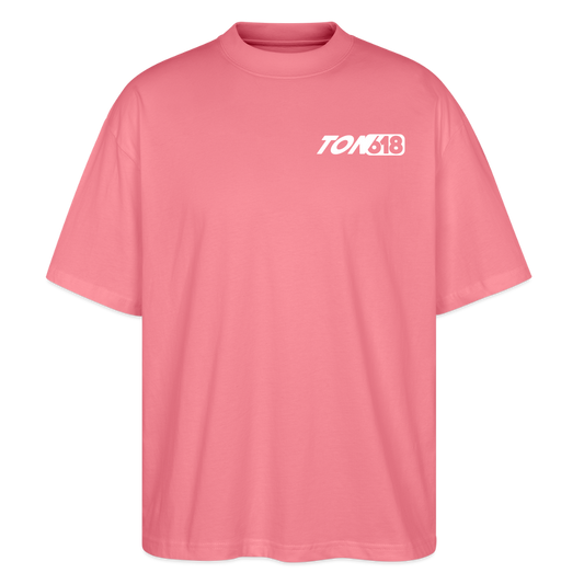Oversized Unisex Organic T-shirt Blaster - pink joy 