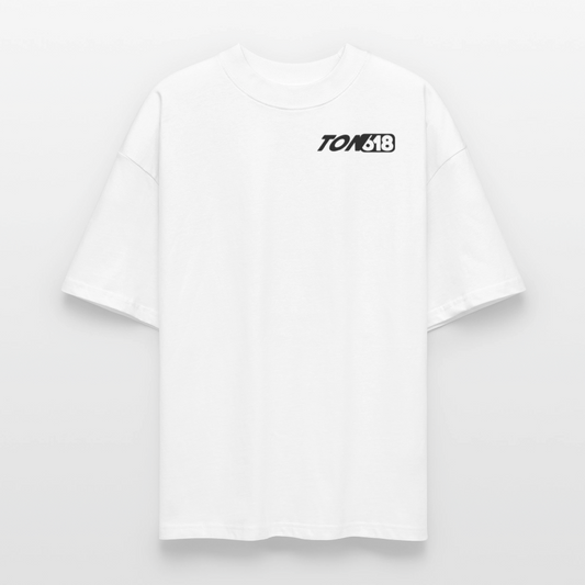 Oversized Unisex Organic T-shirt Blaster - white
