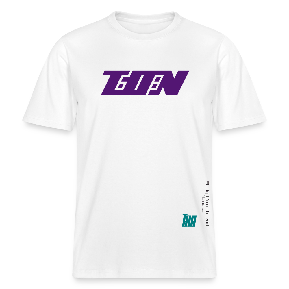 T-Shirt Regular Fit Unisex Organic - Straight Edition - white