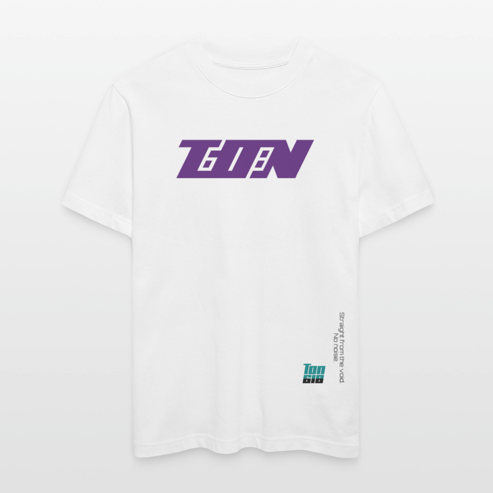 T-Shirt Regular Fit Unisex Organic - Straight Edition - white