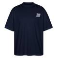 T-Shirt Oversized Unisex Organic - Navy Space - navy