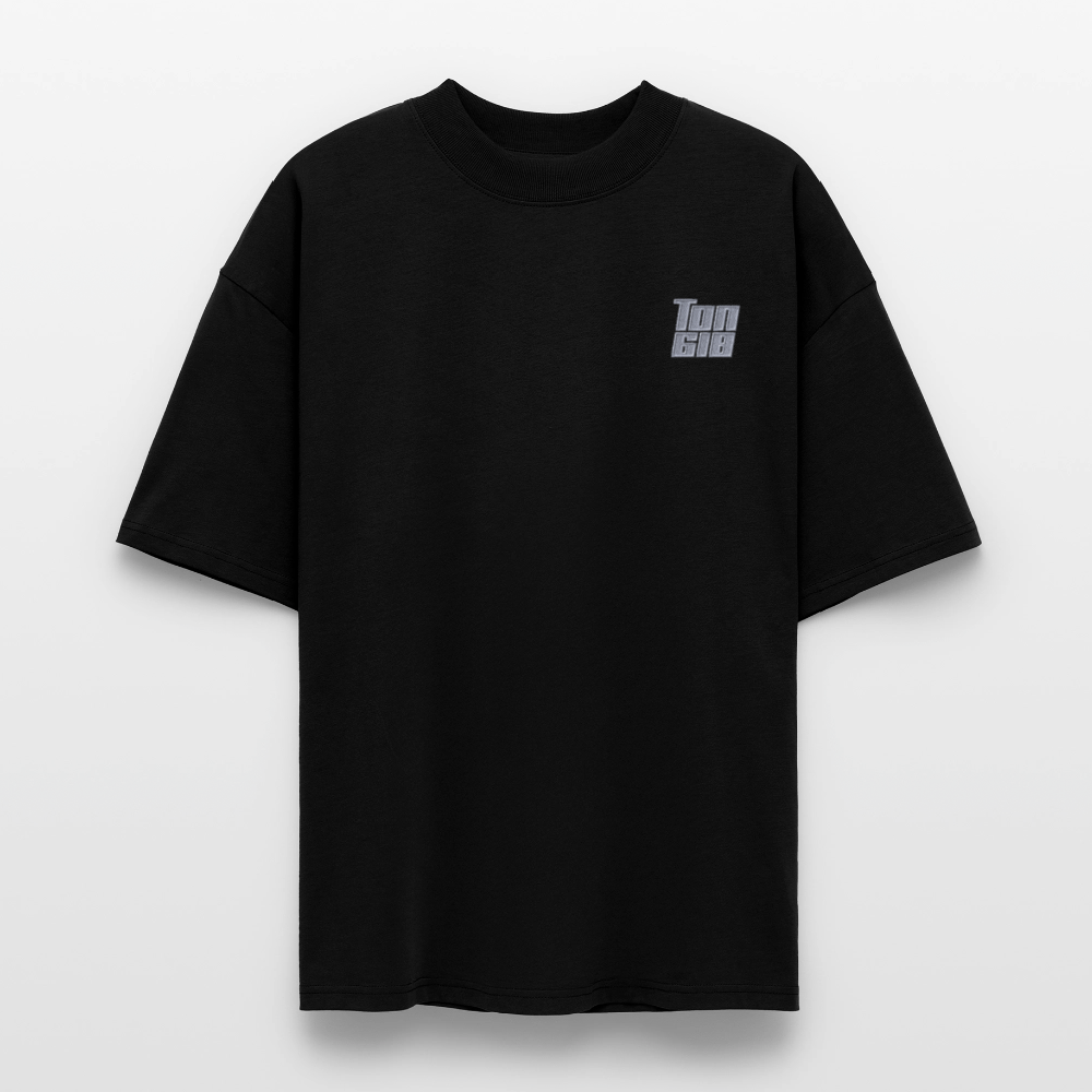T-Shirt Oversized Unisex Organic - Dark Blaster - black