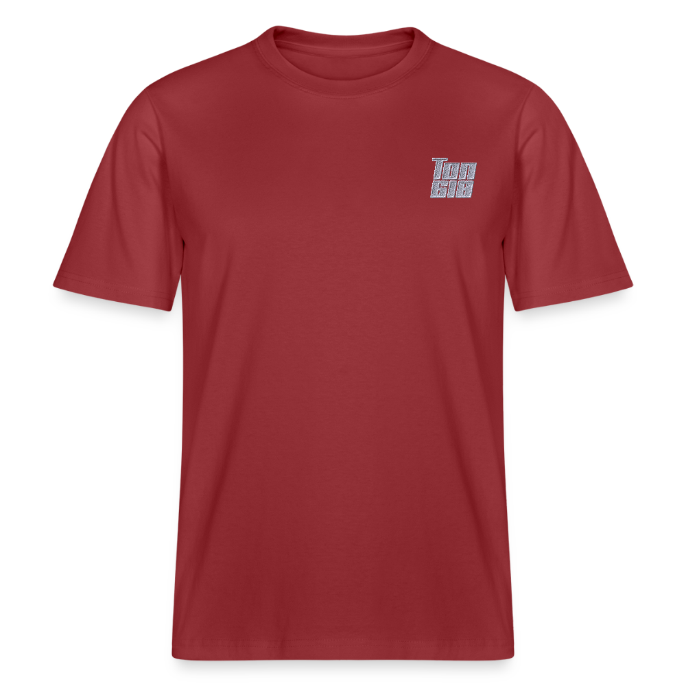 T-Shirt Regular Fit Unisex Organic - Red Ruby - red earth