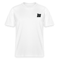 T-Shirt Regular Fit Unisex Organic - Black on White - white