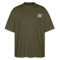 T-Shirt Oversized Unisex Organic - Forest Night - khaki